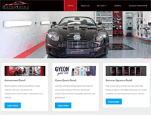 Tablet Screenshot of motorshine.co.uk
